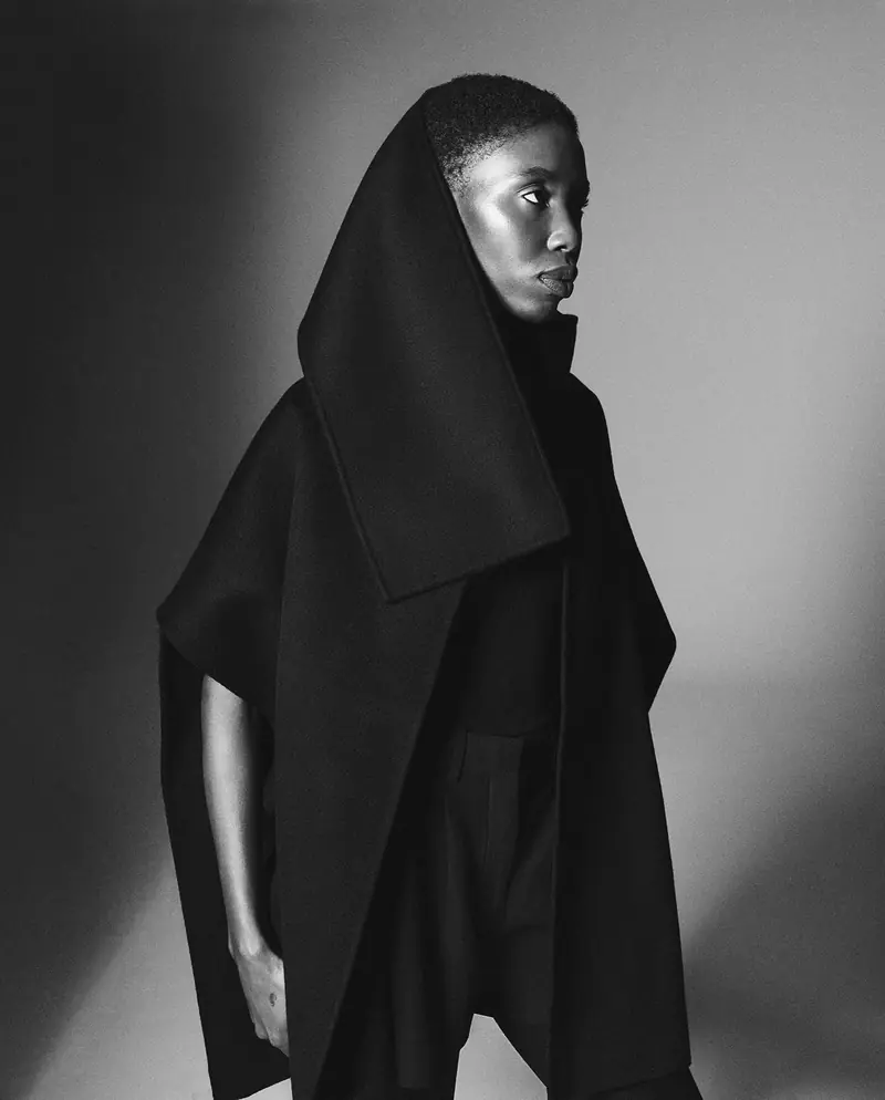 Giannina Oteto — Hooded, photographed by Christopher Morel