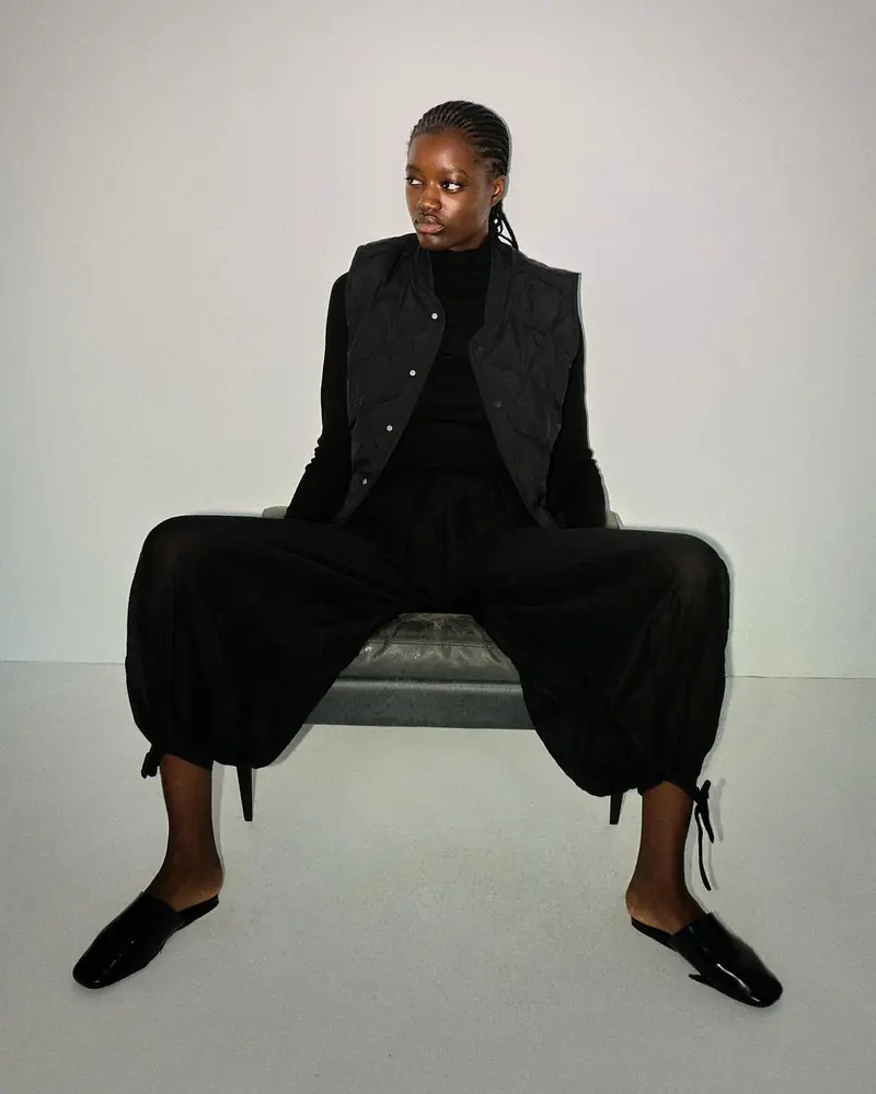 Mariam Traoré — Seated, photographed by Christopher Morel